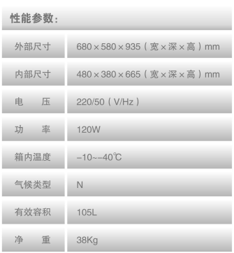 中科都菱-25/-40℃低溫保存箱 MDF-40H105